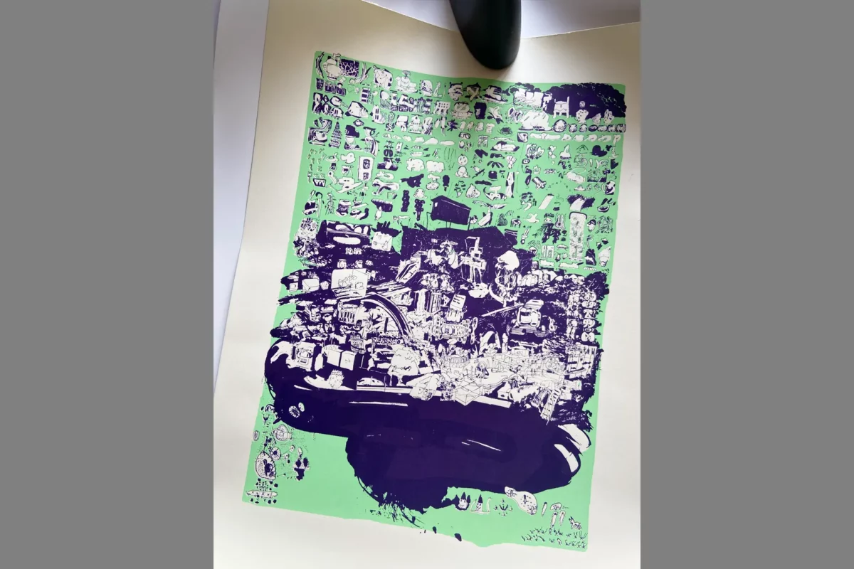 BUS126 – Shizen – Screen Print - Hitzerot Shop