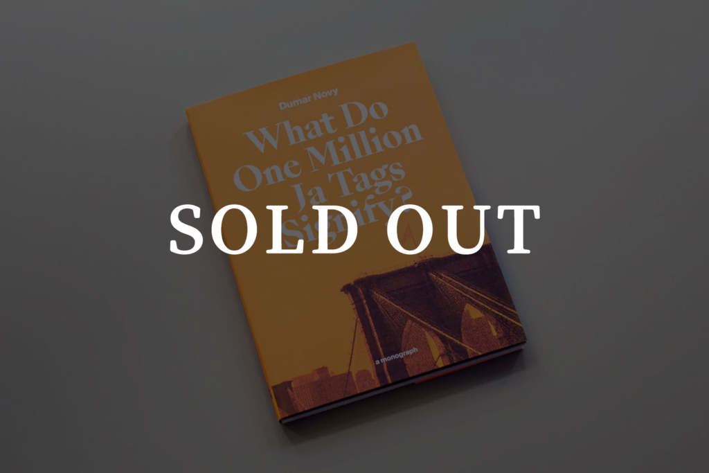 What Do One Million Ja Tags Signify? – Dumar Novy - Hitzerot Shop